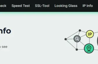 Главная страница сервиса ping space.
